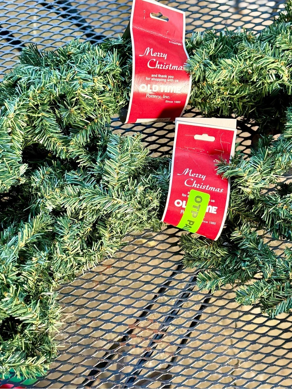Green Holiday Garland - Classic Christmas Trim